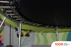 Батут Atlas Sport 252 СМ - 8FT MASTER (С ЛЕСТНИЦЕЙ, ЗЕЛЕНЫЙ) (9712)