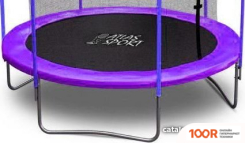 Батут Atlas Sport 183 СМ - 6FT (БЕЗ ЛЕСТНИЦЫ, ВНУТРЕННЯЯ СЕТКА, СЛИВОВЫЙ) (9702)