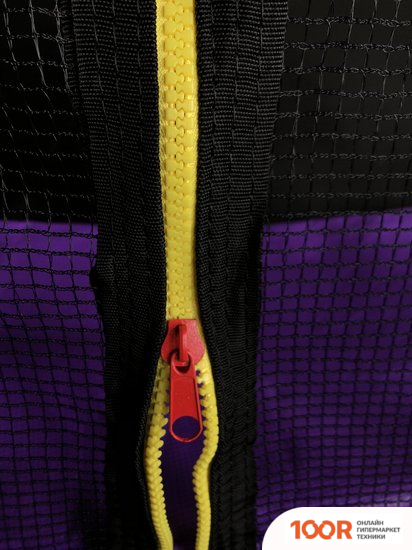 Батут Atlas Sport 140 СМ - 4.5FT (ВНЕШНЯЯ СЕТКА, СЛИВОВЫЙ) (9698)