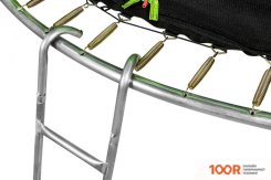 Батут Alpin SKY 12FT - 374 СМ С ЗАЩИТНОЙ СЕТКОЙ И ЛЕСТНИЦЕЙ (9693)