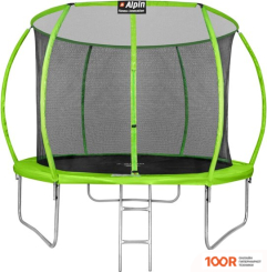 Батут Alpin SKY 10FT - 312 СМ С ЗАЩИТНОЙ СЕТКОЙ И ЛЕСТНИЦЕЙ (9692)