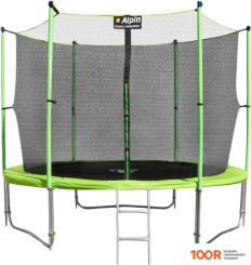Батут Alpin ATGY-312 3.12 М С ЗАЩИТНОЙ СЕТКОЙ И ЛЕСТНИЦЕЙ (9691)