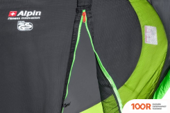 Батут Alpin ATGY-252 2.52 М С ЗАЩИТНОЙ СЕТКОЙ И ЛЕСТНИЦЕЙ (9690)