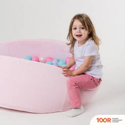 Бассейн Romana AIRPOOL MAX БЕЗ ШАРИКОВ (95X33) (РОЗОВЫЙ) (9673)