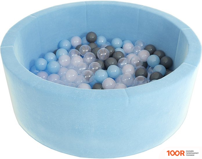 Бассейн Romana AIRPOOL MAX БЕЗ ШАРИКОВ (95X33) (ГОЛУБОЙ) (9672)