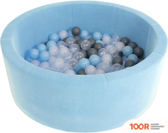 Бассейн Romana AIRPOOL MAX БЕЗ ШАРИКОВ (95X33) (ГОЛУБОЙ) (9672)