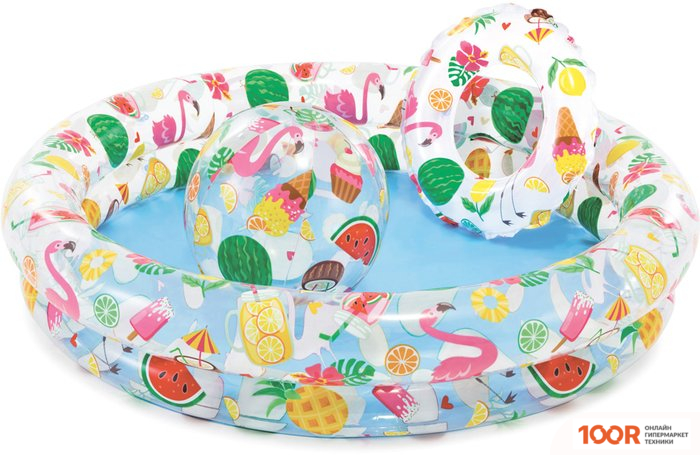Бассейн Intex ФРУКТЫ (122X25) (9656)