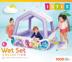 Бассейн Intex SUN SHADE 57470 (157X122, ФИОЛЕТОВЫЙ) (9627)