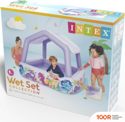 Бассейн Intex SUN SHADE 57470 (157X122, ФИОЛЕТОВЫЙ) (9627)