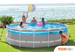 Бассейн Intex PRISM FRAME CLEARVIEW 26730 (488Х122) (9617)