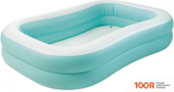 Бассейн Intex 57181 (ГОЛУБОЙ, 229Х147Х46) (9584)