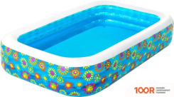 Бассейн Bestway СЧАСТЛИВАЯ ФЛОРА 54121 (305Х183Х56) (9570)