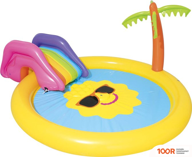 Бассейн Bestway СОЛНЫШКО 53071 (237Х201Х104) (9568)