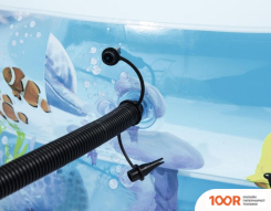 Бассейн Bestway ПОДВОДНЫЙ МИР 54118 (262Х157Х46) (9556)