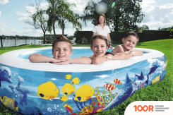 Бассейн Bestway ПОДВОДНЫЙ МИР 54118 (262Х157Х46) (9556)