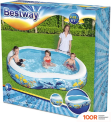 Бассейн Bestway ПОДВОДНЫЙ МИР 54118 (262Х157Х46) (9556)