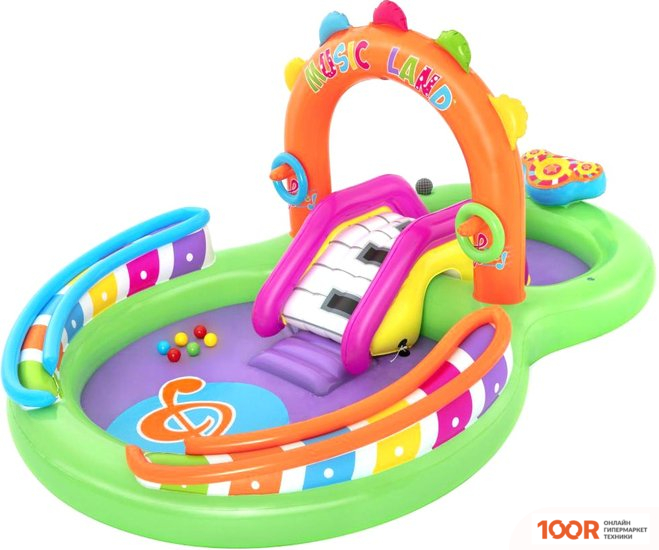 Бассейн Bestway МУЗЫКАЛЬНЫЙ 53117 (295Х190Х137) (9552)