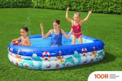Бассейн Bestway МОРСКОЙ КАПИТАН 54370 (213Х155Х132) (9550)