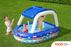 Бассейн Bestway МОРСКОЙ КАПИТАН 54370 (213Х155Х132) (9550)