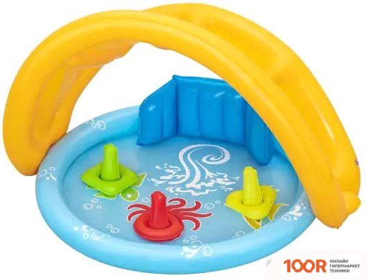 Бассейн Bestway МОРСКАЯ РАКУШКА 52568 (115Х89Х76) (9549)