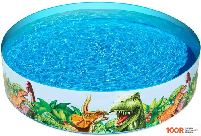 Бассейн Bestway ДИНОЗАВР 55022 (183Х38) (9541)