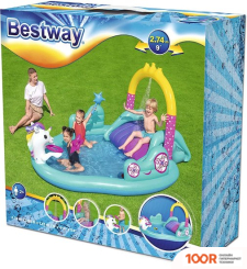 Бассейн Bestway ВОЛШЕБНЫЙ ЕДИНОРОГ (274X198X137) (9538)