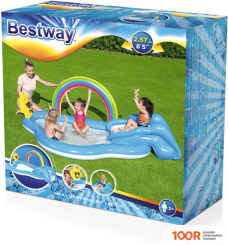 Бассейн Bestway БЛЕСК РАДУГИ 53092 (257X145X91) (9534)