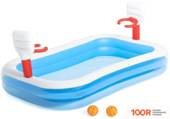 Бассейн Bestway БАСКЕТБОЛ 54122 (254Х168Х102) (9533)