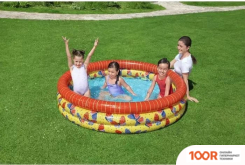 Бассейн Bestway БАБОЧКА 51202 (168Х38) (9532)