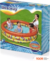 Бассейн Bestway БАБОЧКА 51202 (168Х38) (9532)