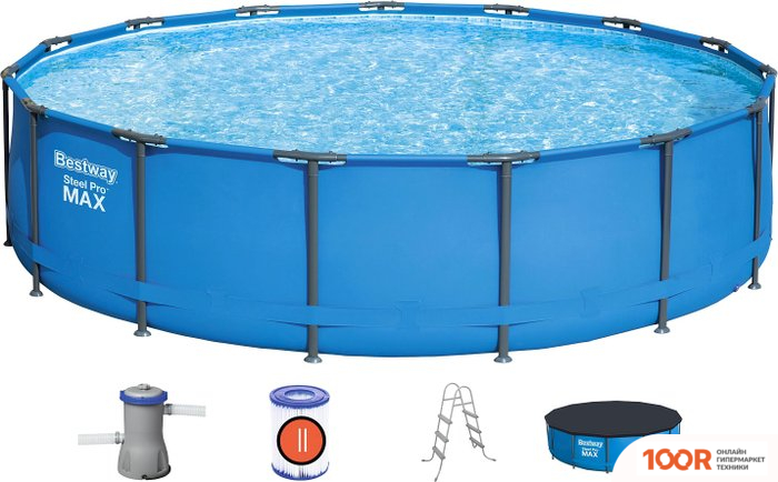 Бассейн Bestway STEEL PRO MAX 56950 (427X107) (9523)
