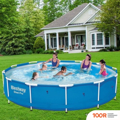 Бассейн Bestway STEEL PRO 56706 (366Х76) (9514)