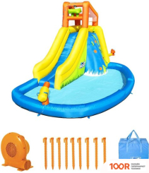 Бассейн Bestway SPLASHMORE 53345 (435Х286Х267) (9507)