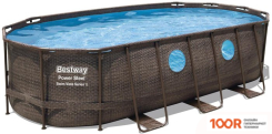 Бассейн Bestway POWER STEEL РОТАНГ 56716 (549X274X122) (9503)