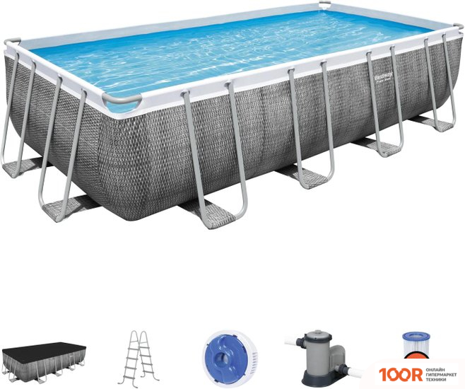 Бассейн Bestway POWER STEEL 56998 (549X274X122) (9500)