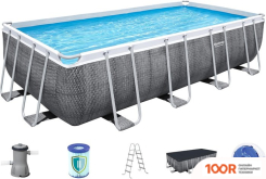 Бассейн Bestway POWER STEEL 56996 (488Х244Х122) (9499)