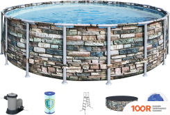 Бассейн Bestway POWER STEEL 56886 (549X132) (9497)