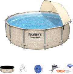 Бассейн Bestway POWER STEEL 5614V (396X107) (9486)