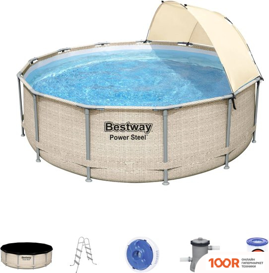 Бассейн Bestway POWER STEEL 5614V (396X107) (9486)