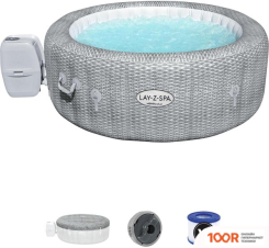 Бассейн Bestway HONOLULU AIRJET 60019 (146/196X71) С ДЖАКУЗИ (9469)