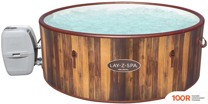 Бассейн Bestway HELSINKI AIRJET 60025 (180Х66) С ДЖАКУЗИ (9468)