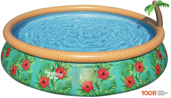 Бассейн Bestway FAST SET 57416 (457Х84) (9464)