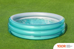 Бассейн Bestway 51043 (201X53, МЕТАЛЛИК) (9432)