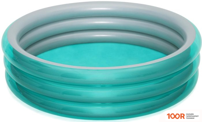 Бассейн Bestway 51043 (201X53, МЕТАЛЛИК) (9432)