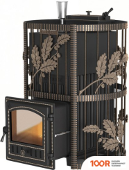 Банная печь Везувий ЭВЕРЕСТ КОВКА 24 (280) ЗАКРЫТАЯ КАМЕНКА (9407)