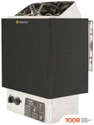 Банная печь Везувий НАВЕСНАЯ 6 КВТ (ЧЕРНЫЙ) (9374)