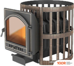 Банная печь Везувий ЛЕГЕНДА РЕТРО 24 КОВКА (205) (9361)