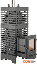 Банная печь Везувий ASTON ШТОРМ ТУРБОПАР LONG (ЧУГУН) (9355)