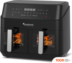 Аэрогриль / фритюрница TurboTronic TT-DAF6W (ЧЕРНЫЙ) (9303)