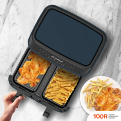 Аэрогриль / фритюрница TurboTronic TT-DAF6W (СИНИЙ) (9302)